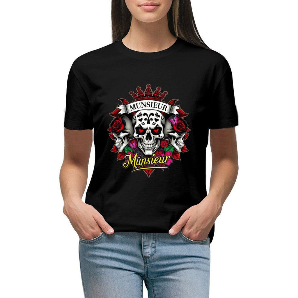 Munsieur Women's Custom T-Shirt "Clownie" Graphic T-shirts for Women