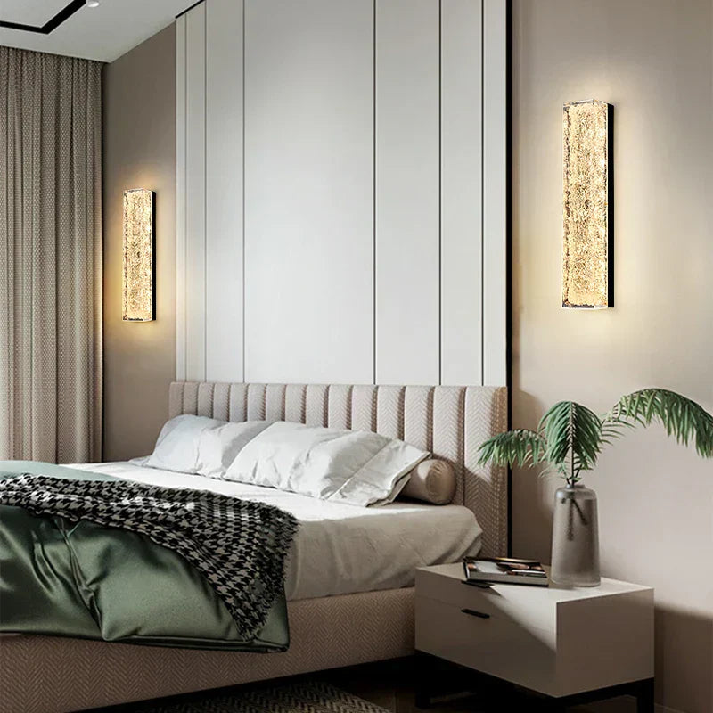 DecorBites™ LED Bedroom Wall Lamp - Luxury Nordic Design Resin Light