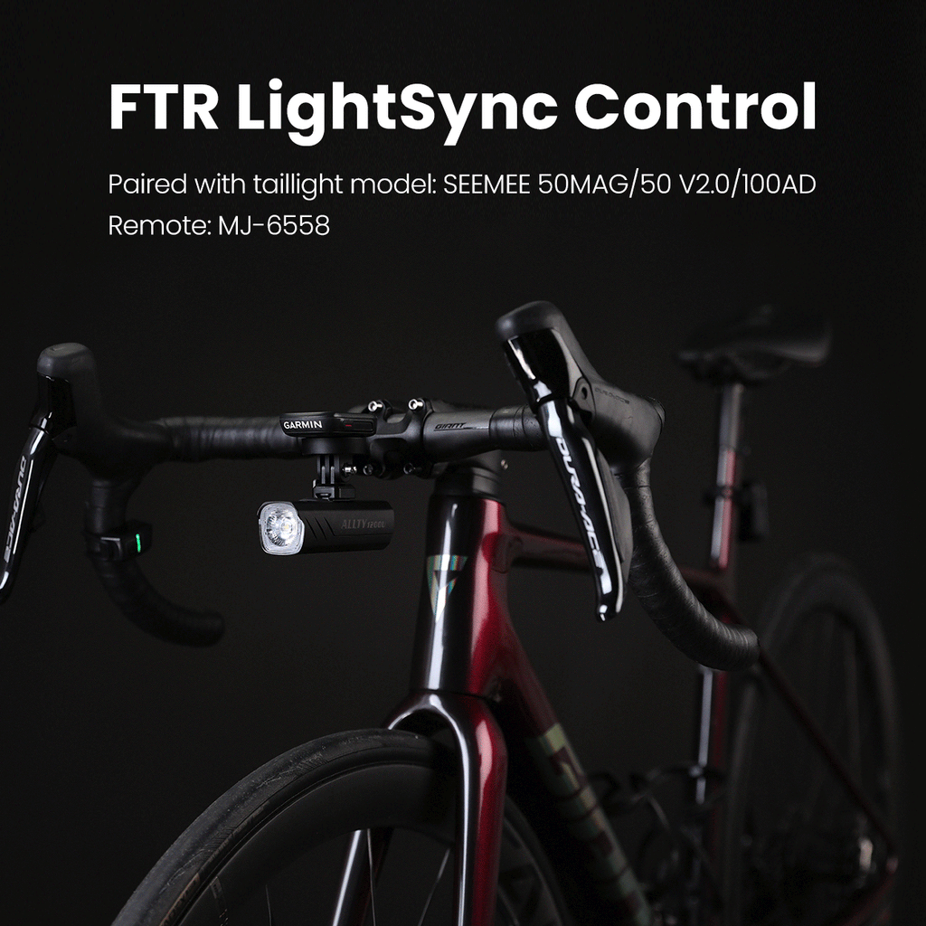 ALLTY 1200U Underneath Mounted Bike Light