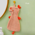 DecorBites™ Double-layer Coral Velvet Hand Towel: Absorbent, Quick Dry, Skin-friendly Kitchen Bathroom Towels
