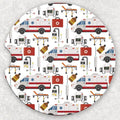Car Coaster Set - Ambulance