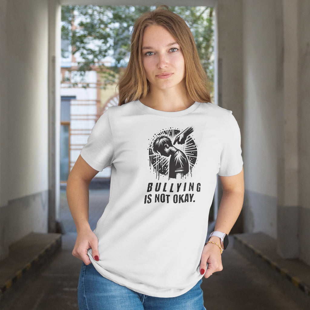 Unisex Awareness T-Shirt with Bold Support Message