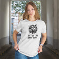 Unisex Awareness T-Shirt with Bold Support Message