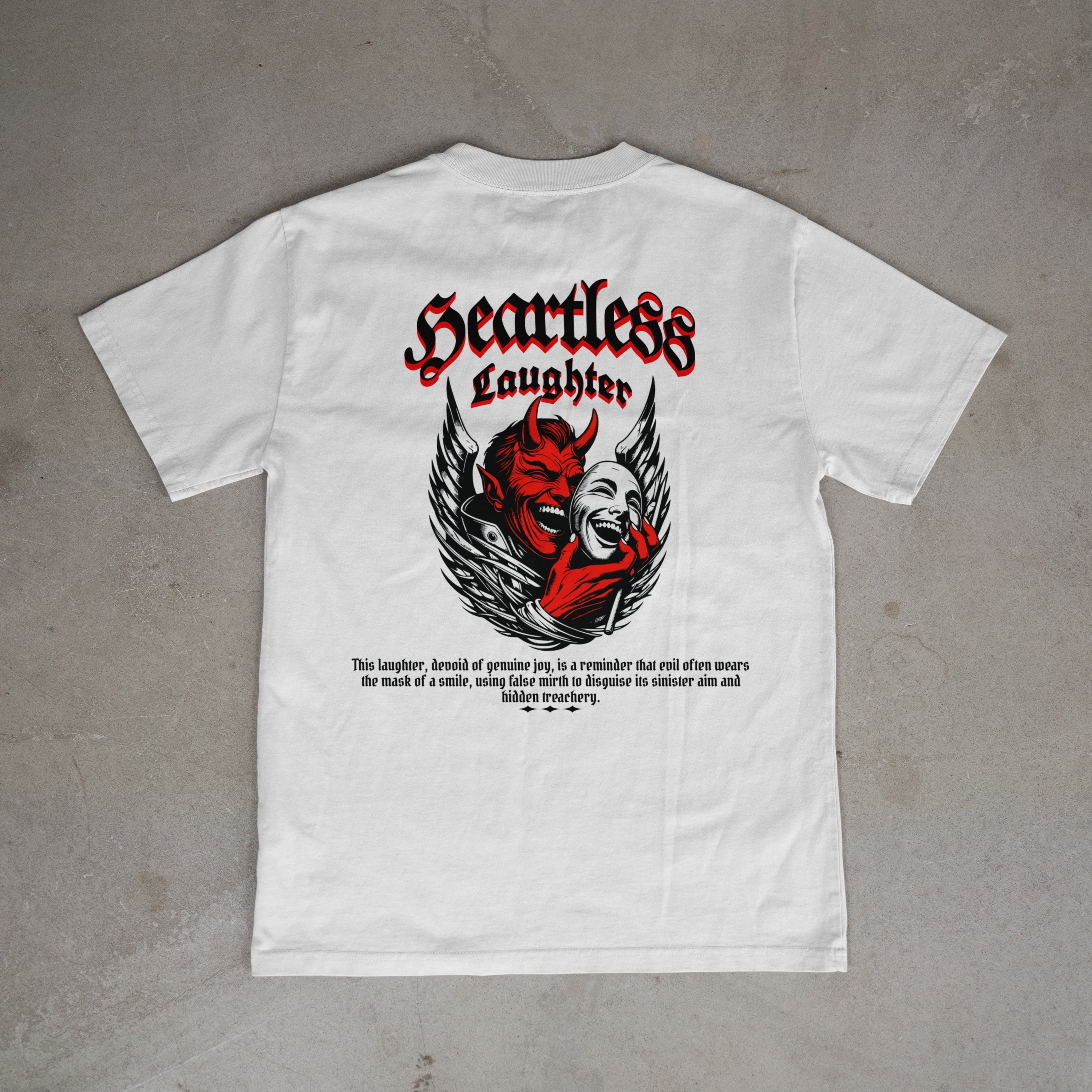 Heartless Laughter Unisex Graphic T-Shirt
