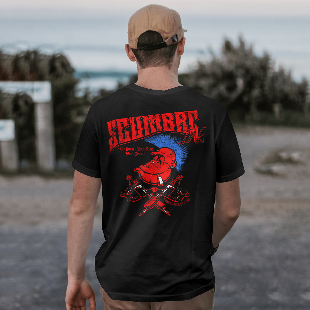 Scumbag Ink Tattoo Art Unisex T-Shirt