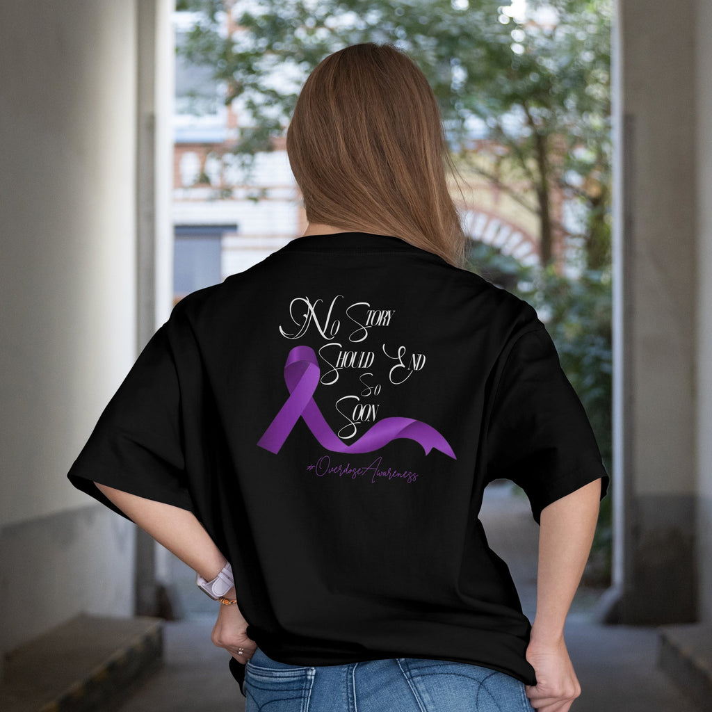 Unisex Awareness T-Shirt with Bold Support Message