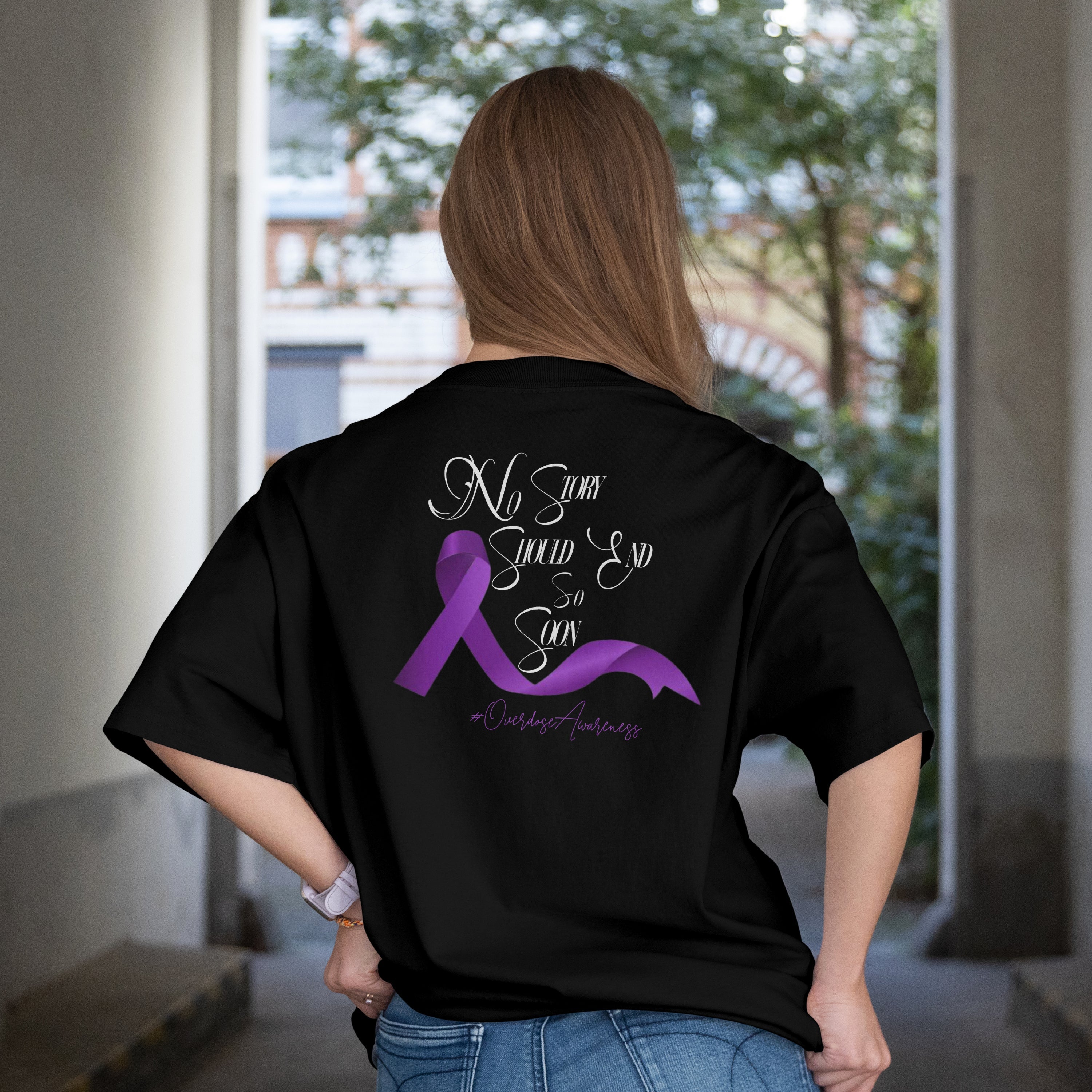 Unisex Awareness T-Shirt with Bold Support Message
