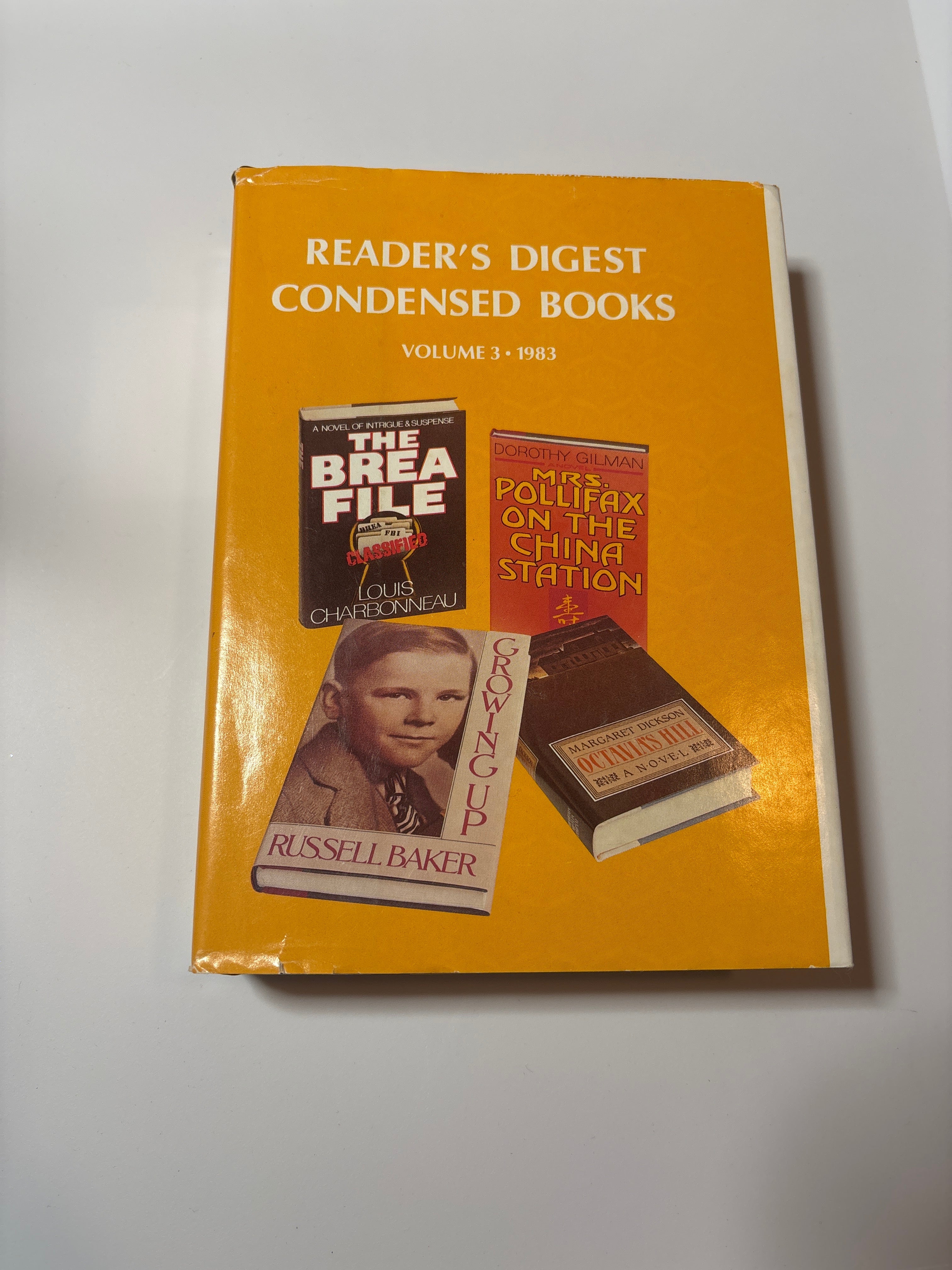 Reader's Digest Condensed Books Volume 3 - 1983 (4 books)
