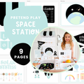 Space Station Printable Dramatic Play Kit