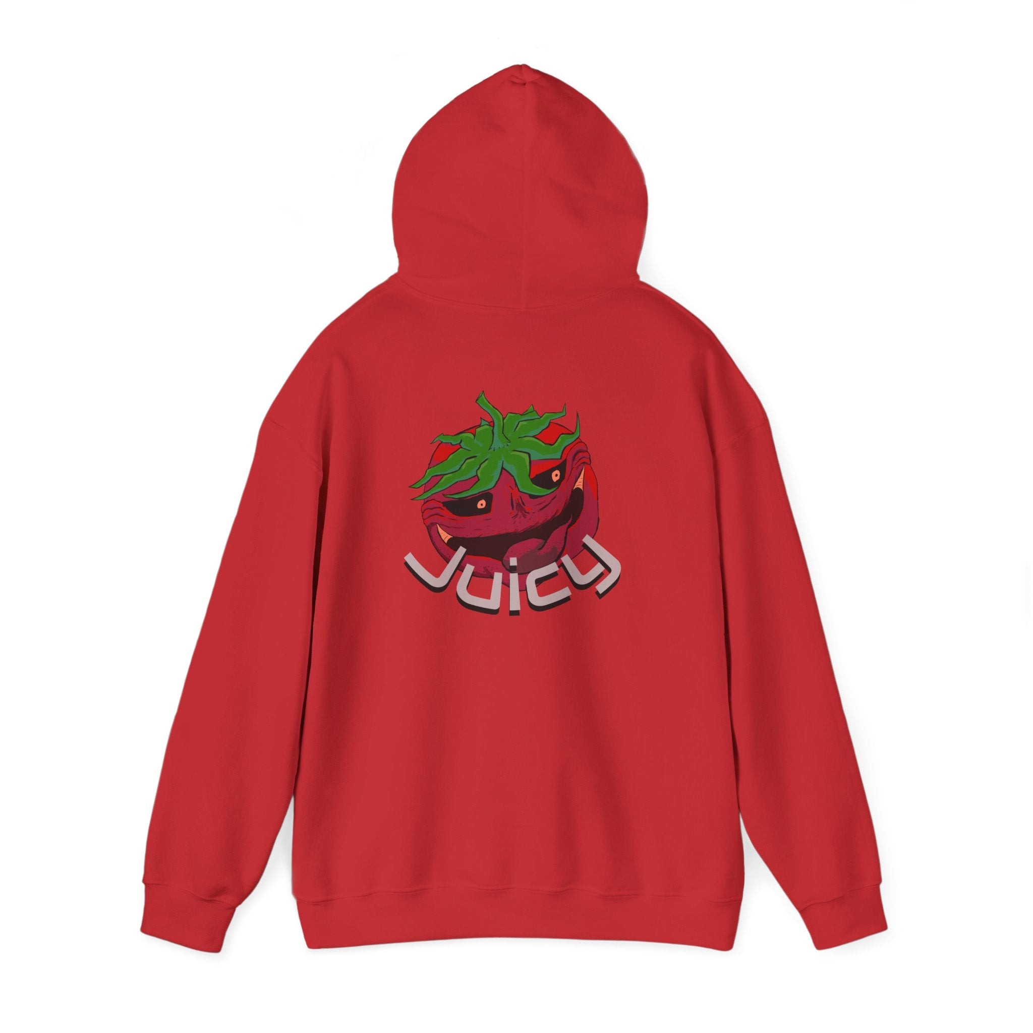 Smirking Tomato Hoodie | Juicy Graphic Sweatshirt