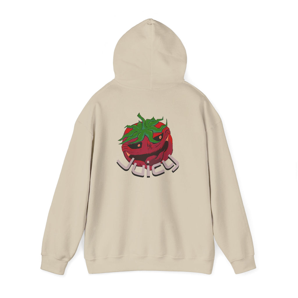 Smirking Tomato Hoodie | Juicy Graphic Sweatshirt