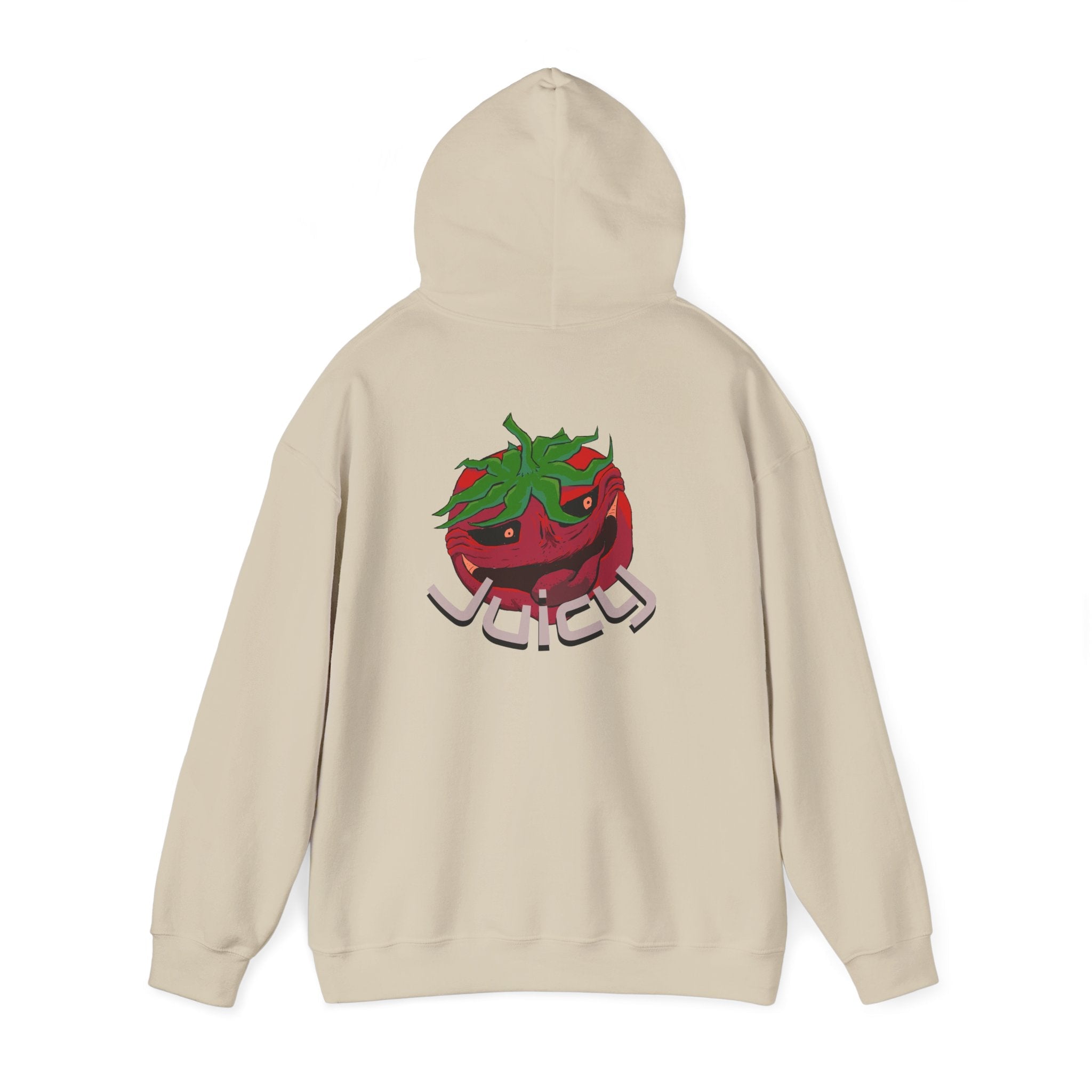 Smirking Tomato Hoodie | Juicy Graphic Sweatshirt