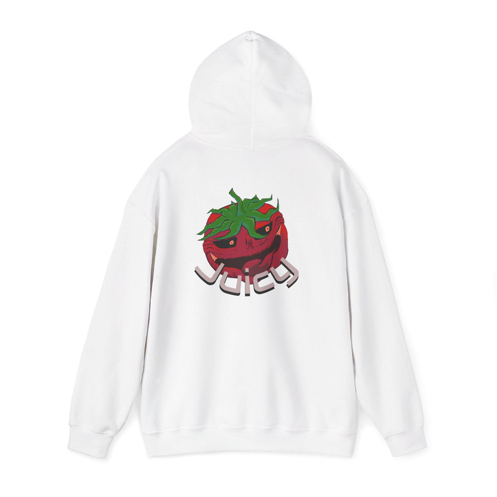 Smirking Tomato Hoodie | Juicy Graphic Sweatshirt
