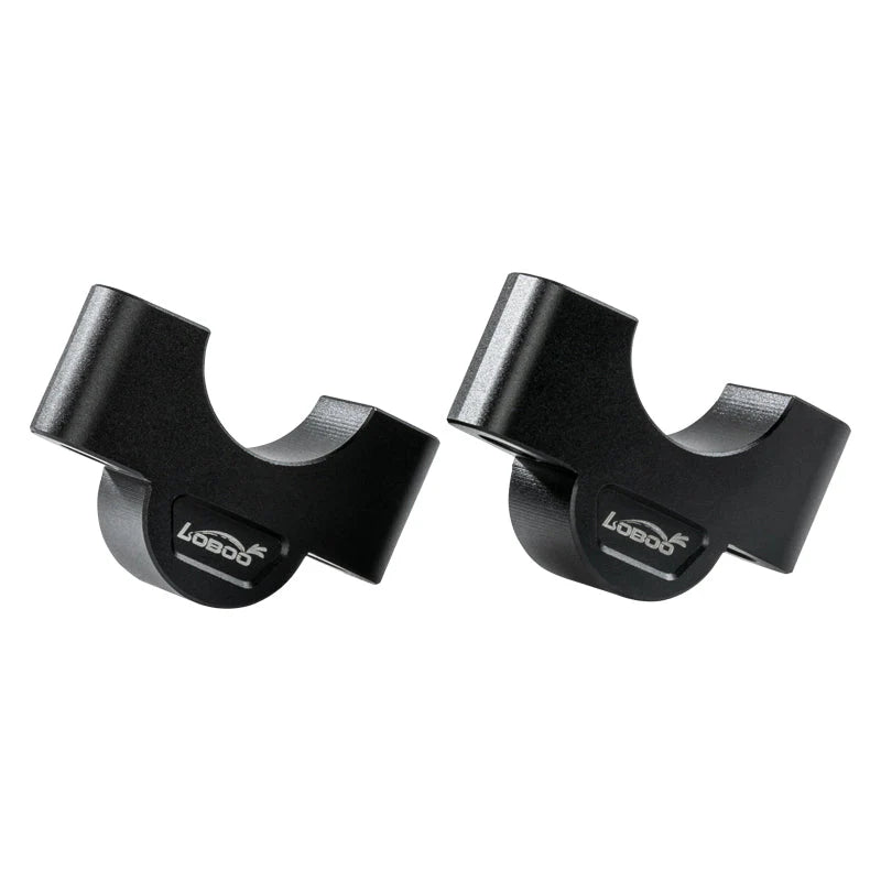 LOBOO Handlebar Risers for Aprilia Tuareg 660 (2022-on) – CNC Aluminum 0.98 in Bar Riser Kit, Black Anodized Finish