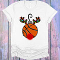 Basketball Reindeer Graphic Tee