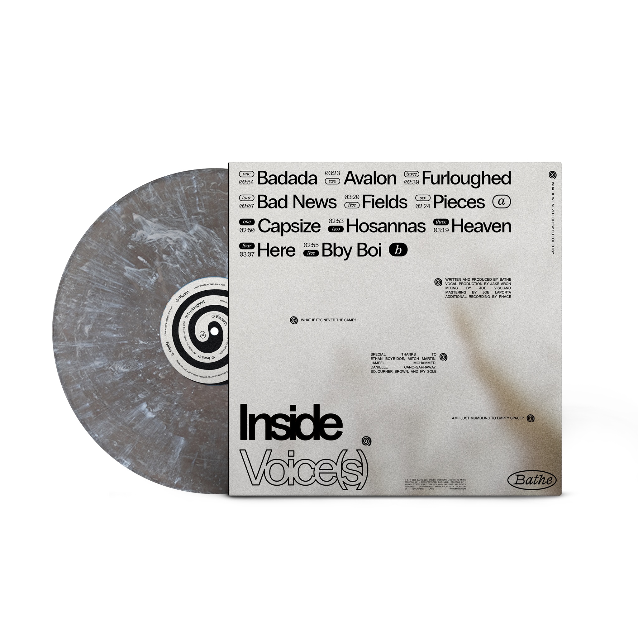 Bathe Inside Voice(s) on Smog Vinyl