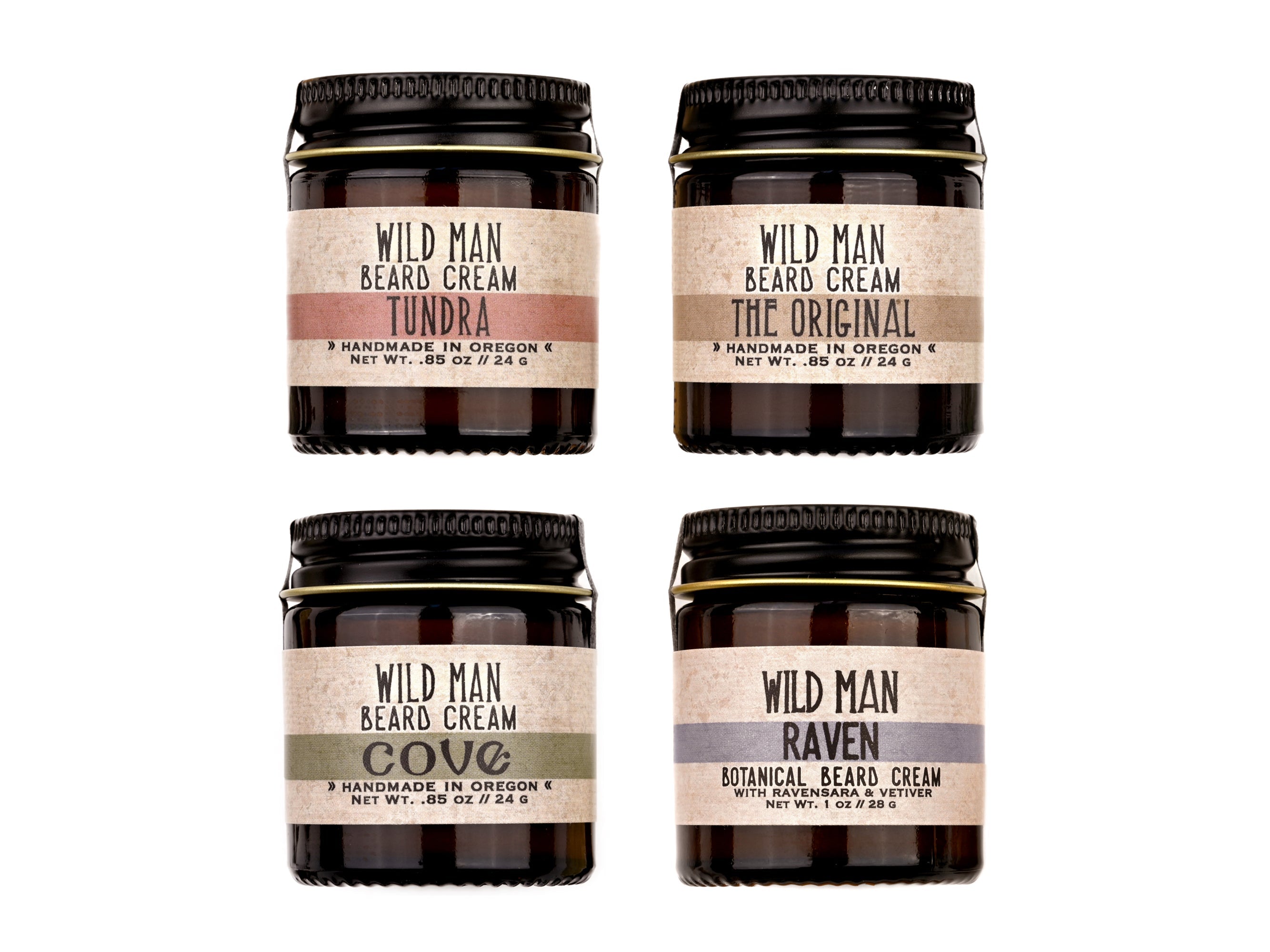 Wild Man Beard Cream - Sampler Pack