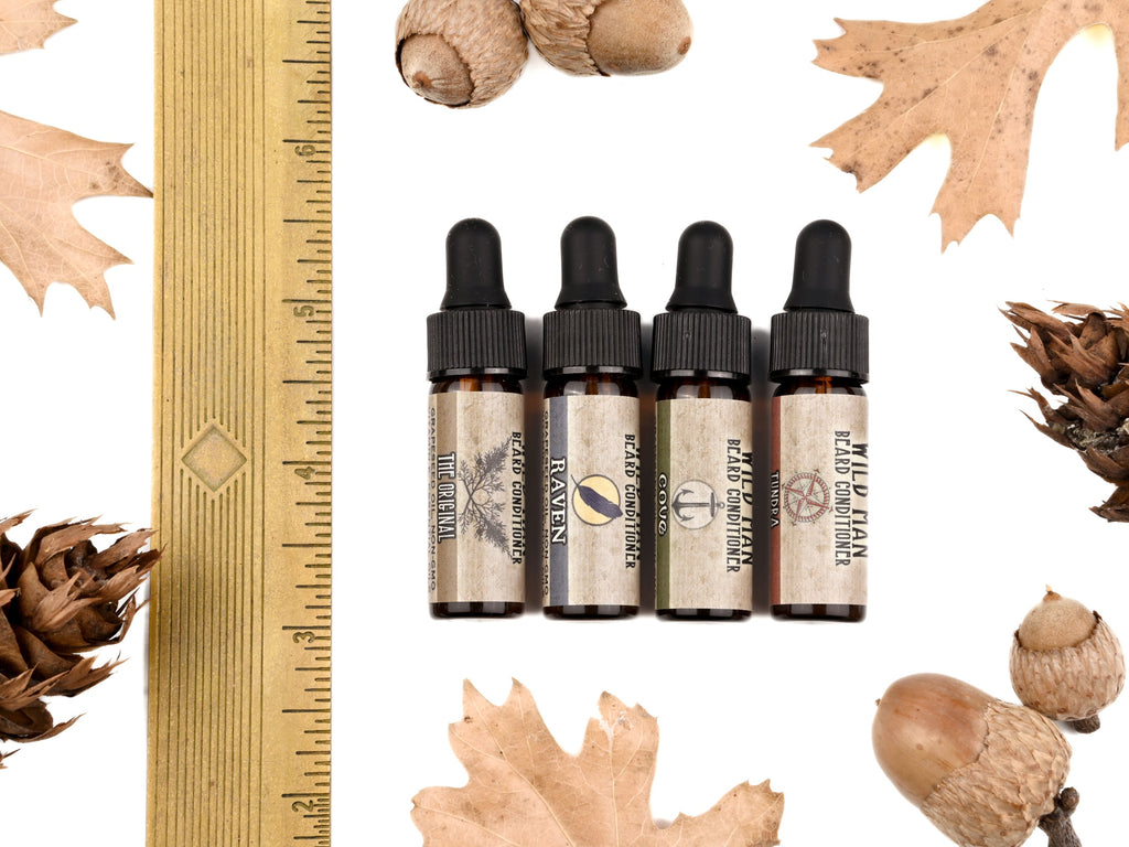 Wild Man Beard Oil Conditioner - Trial Size Sampler Pack