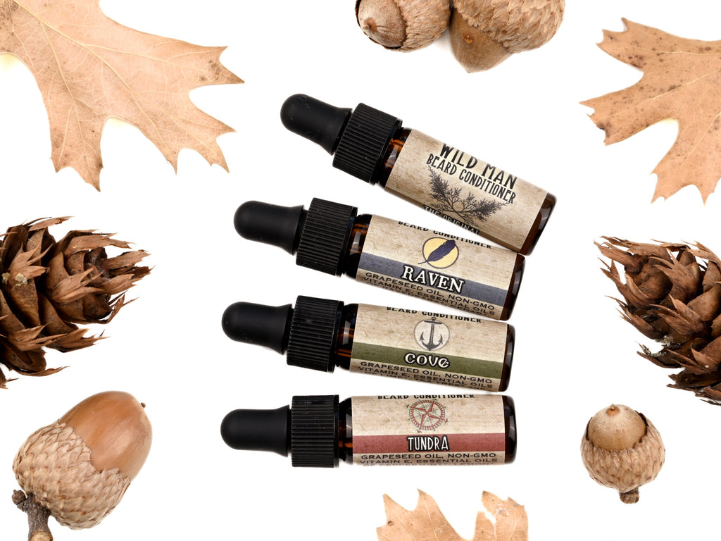 Wild Man Beard Oil Conditioner - Trial Size Sampler Pack