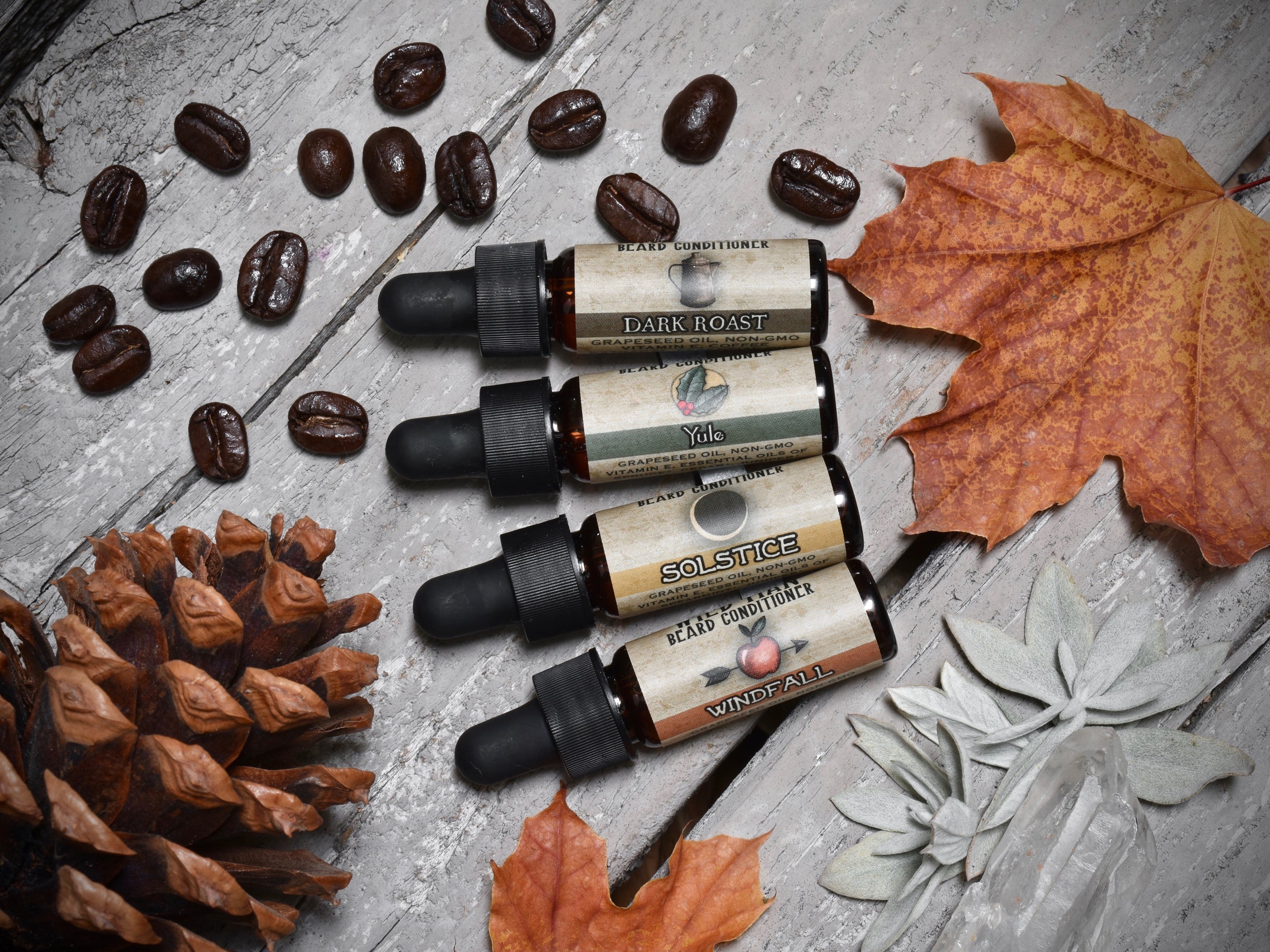 Wild Man Beard Oil Conditioner - Holiday Sampler Set