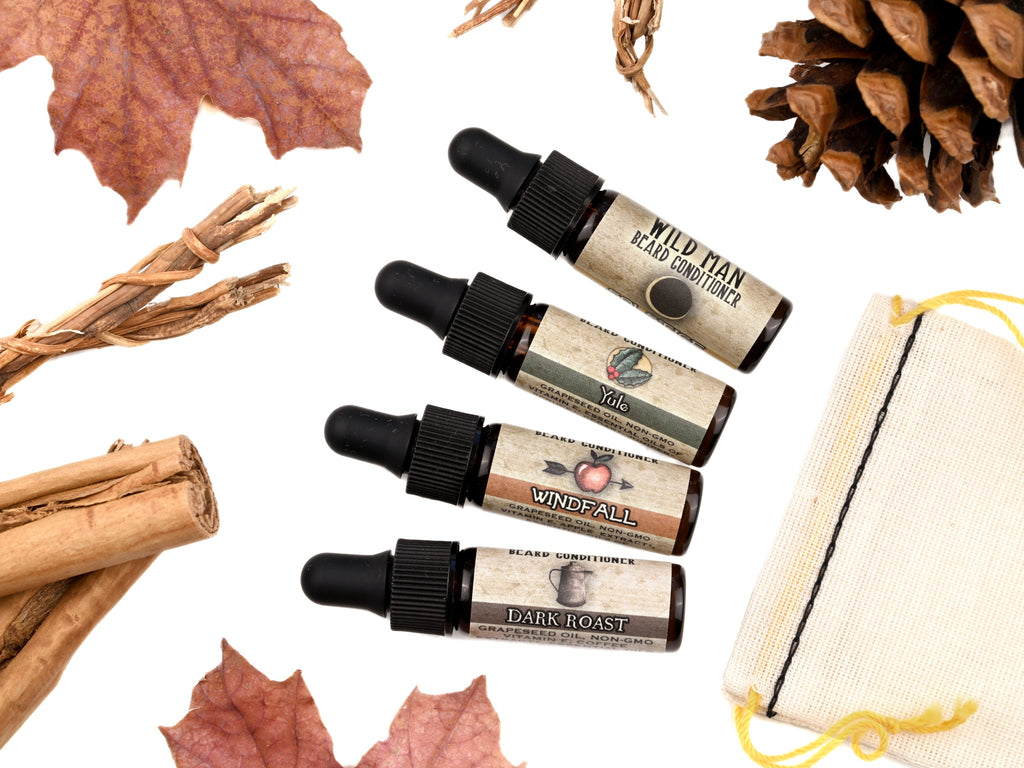 Wild Man Beard Oil Conditioner - Holiday Sampler Set