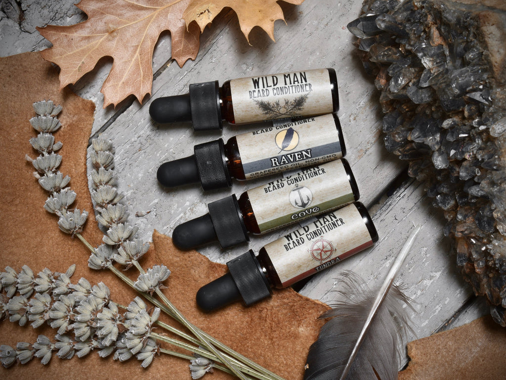 Wild Man Beard Oil Conditioner - Trial Size Sampler Pack