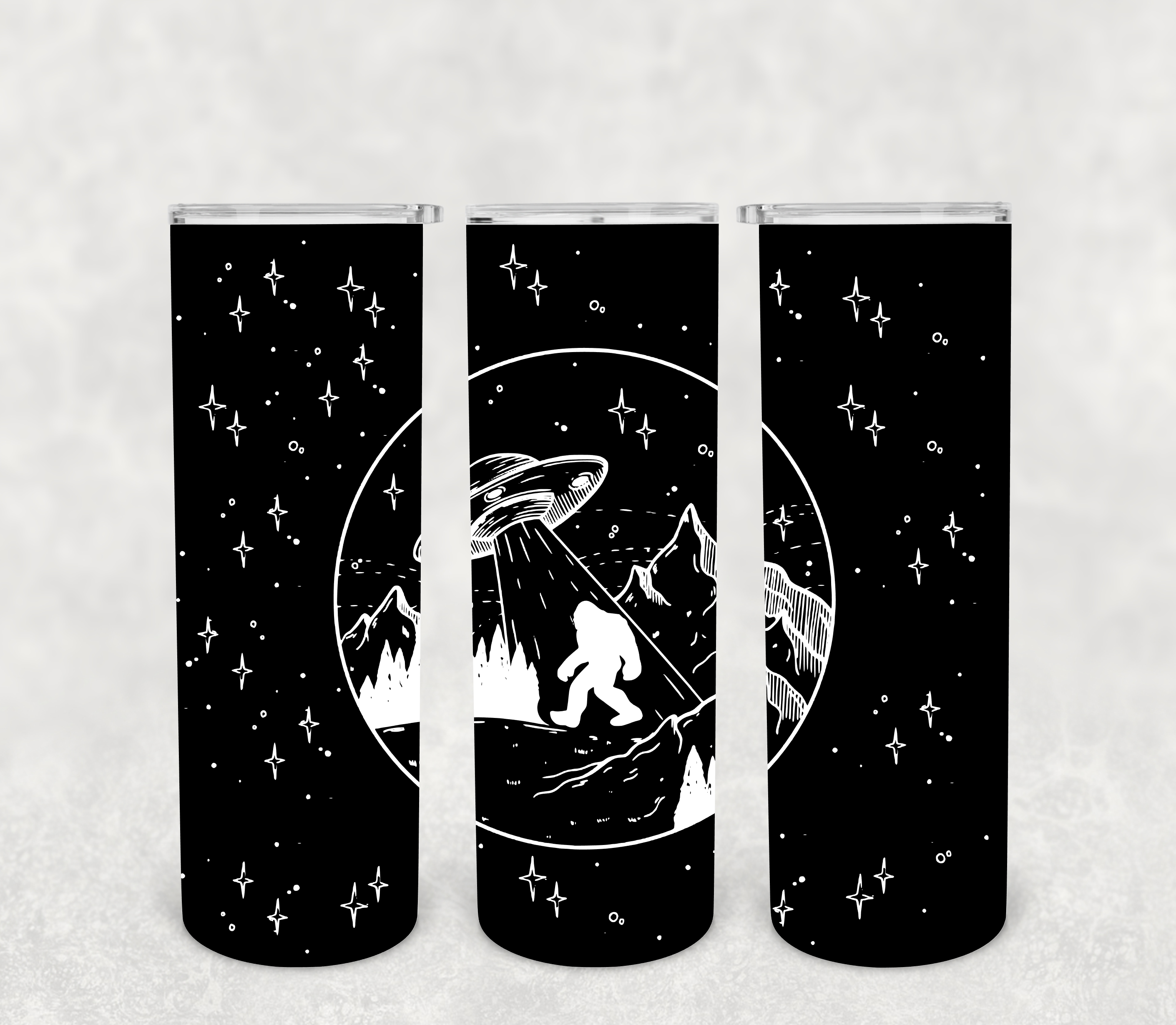 Big Foot UFO 20 oz Skinny Tumbler