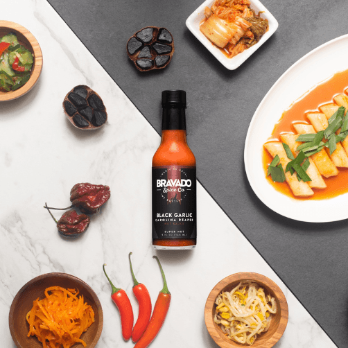 Black Garlic Carolina Reaper Hot Sauce - Hot Ones Season 6
