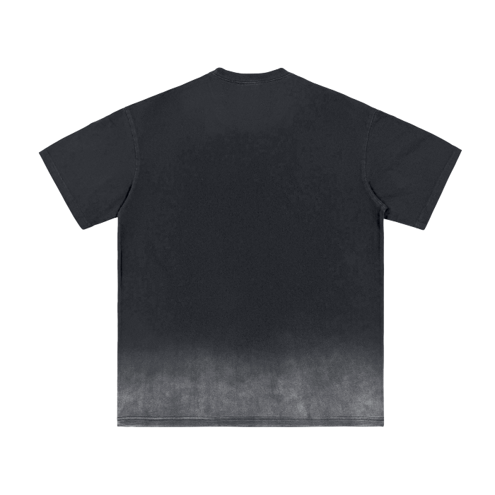 FearLessLi Vintage Washed Gradient T-Shirt