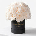 Essence Black Superdome Box | White Roses