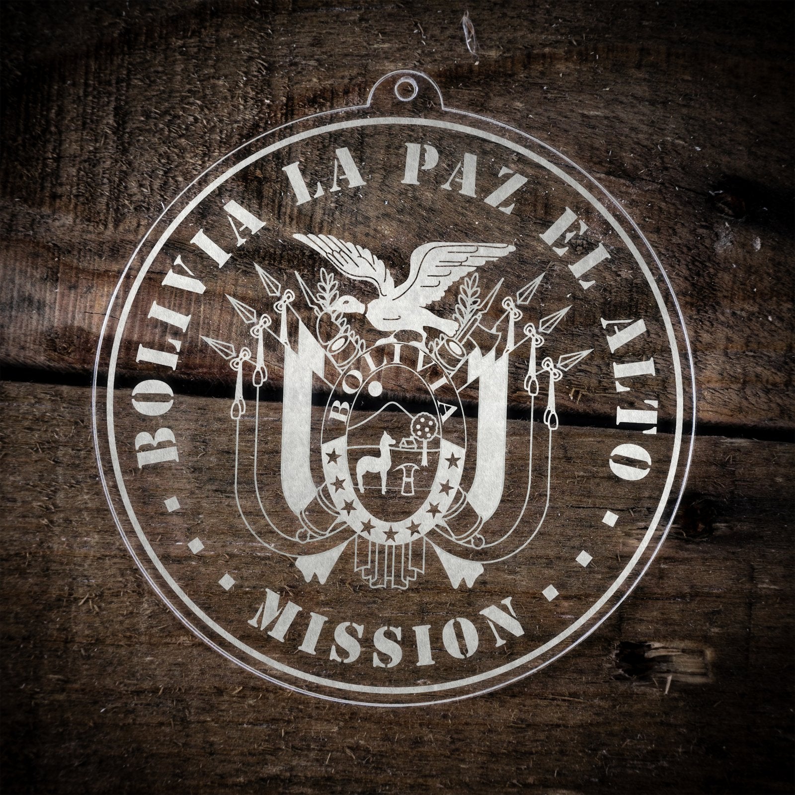 Bolivia La Paz El Alto Mission Christmas Ornament