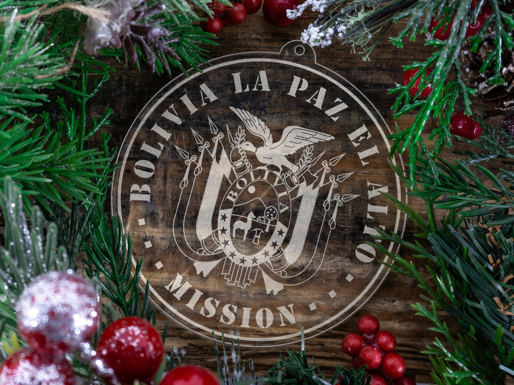 Bolivia La Paz El Alto Mission Christmas Ornament