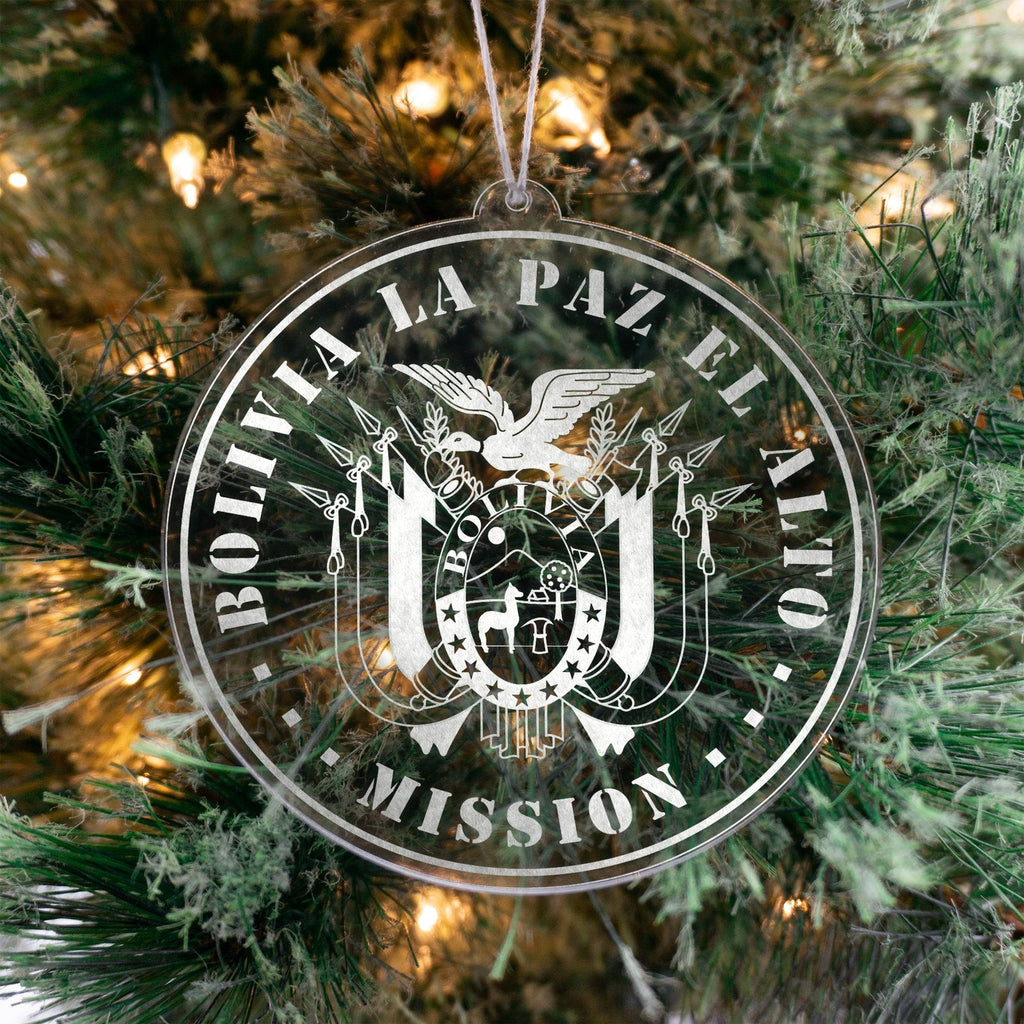 Bolivia La Paz El Alto Mission Christmas Ornament