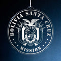 Bolivia Santa Cruz Mission Christmas Ornament