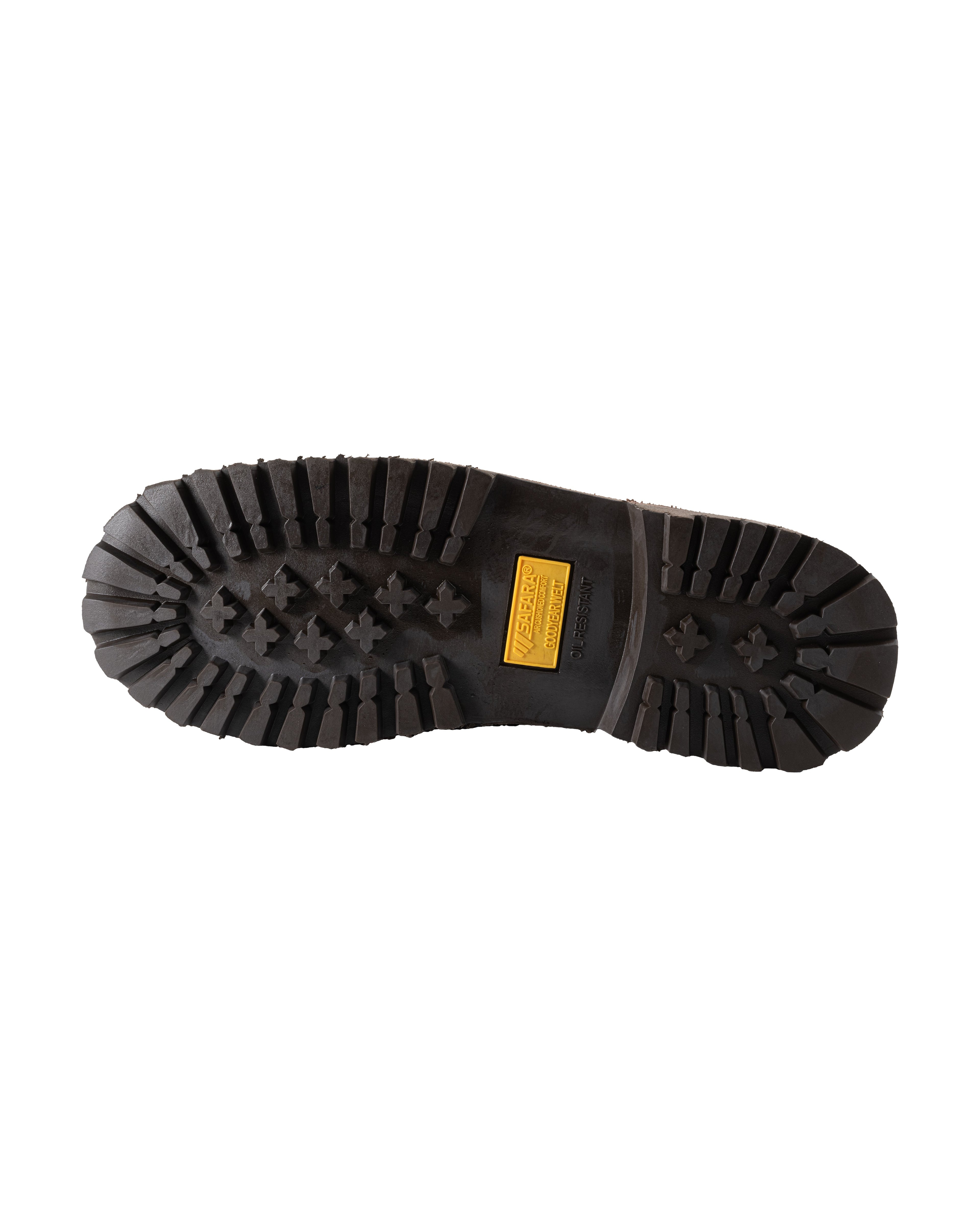 Safara Premium Brown Nubuck 6" Water Resistant Work Boots [R6613]