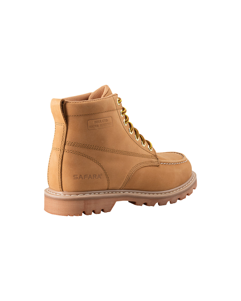 Safara Premium Wheat Nubuck 5" Water Resistant Oxford Work Boots [R6615W]