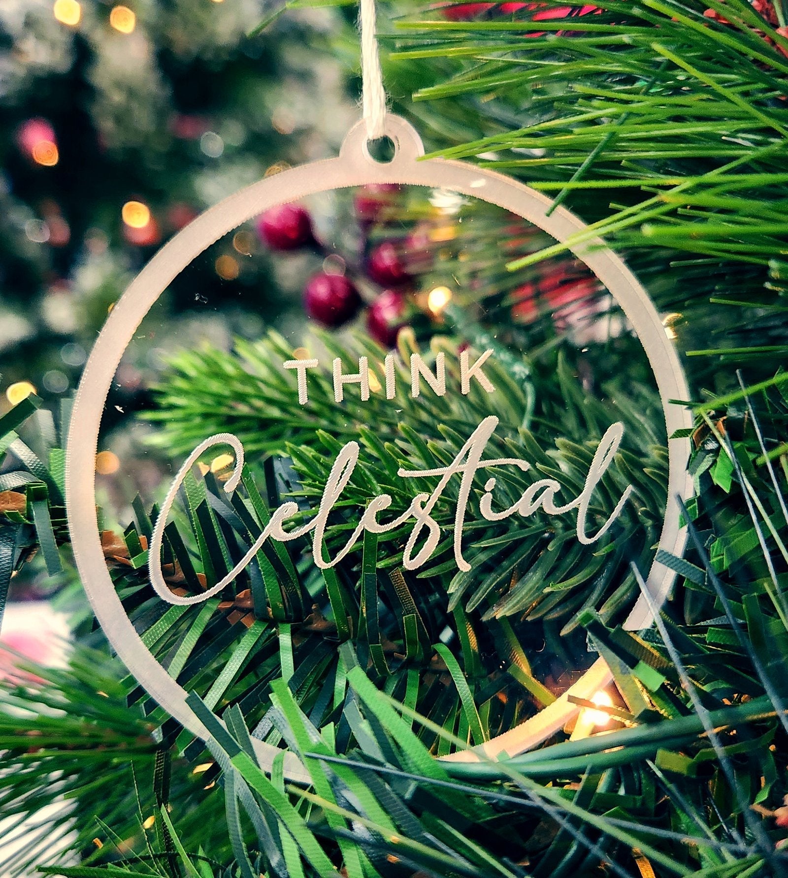 Think Celestial Christmas Ornaments [3 INCH]