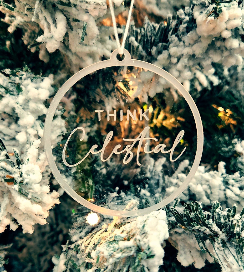 Think Celestial Christmas Ornaments [3 INCH]