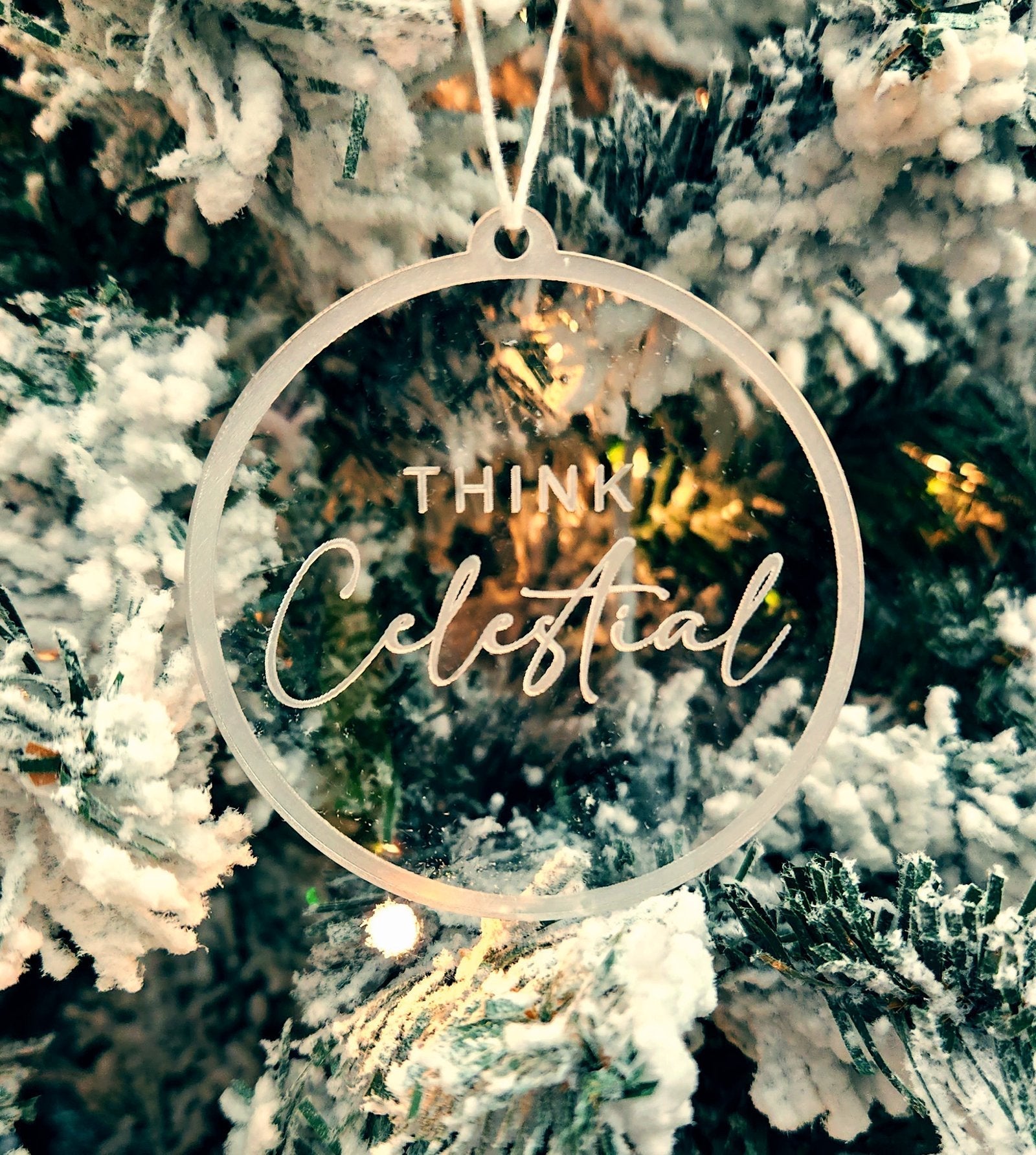 Think Celestial Christmas Ornaments [3 INCH]