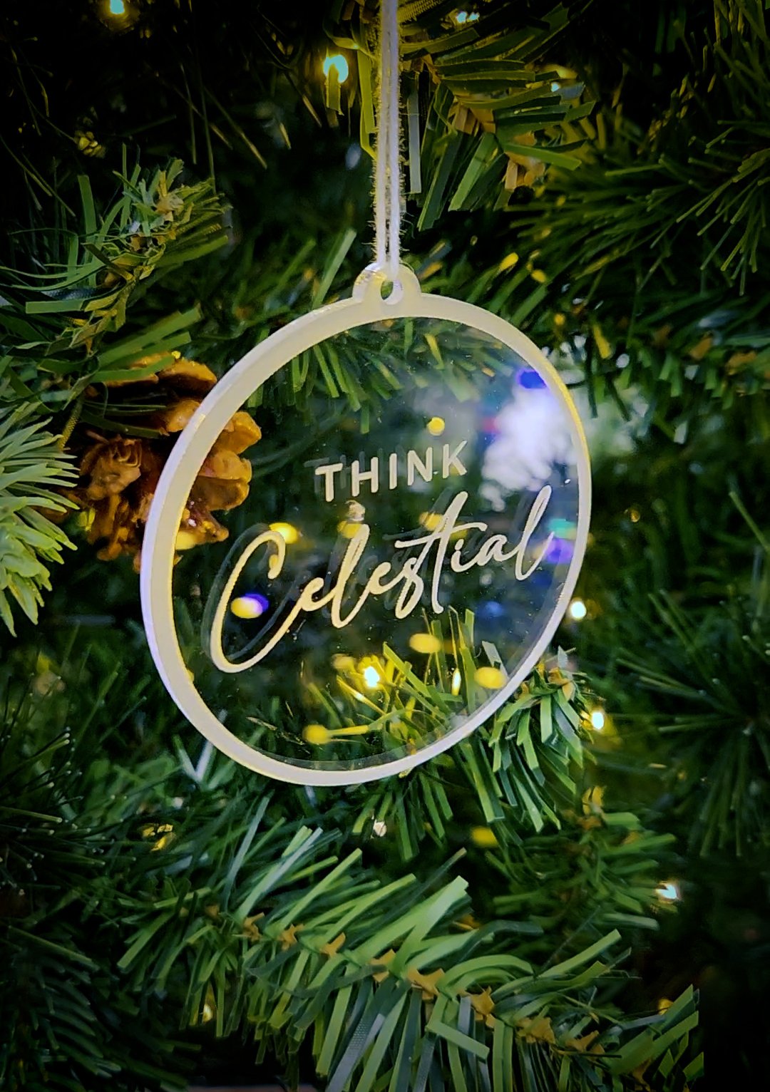 Think Celestial Christmas Ornaments [3 INCH]