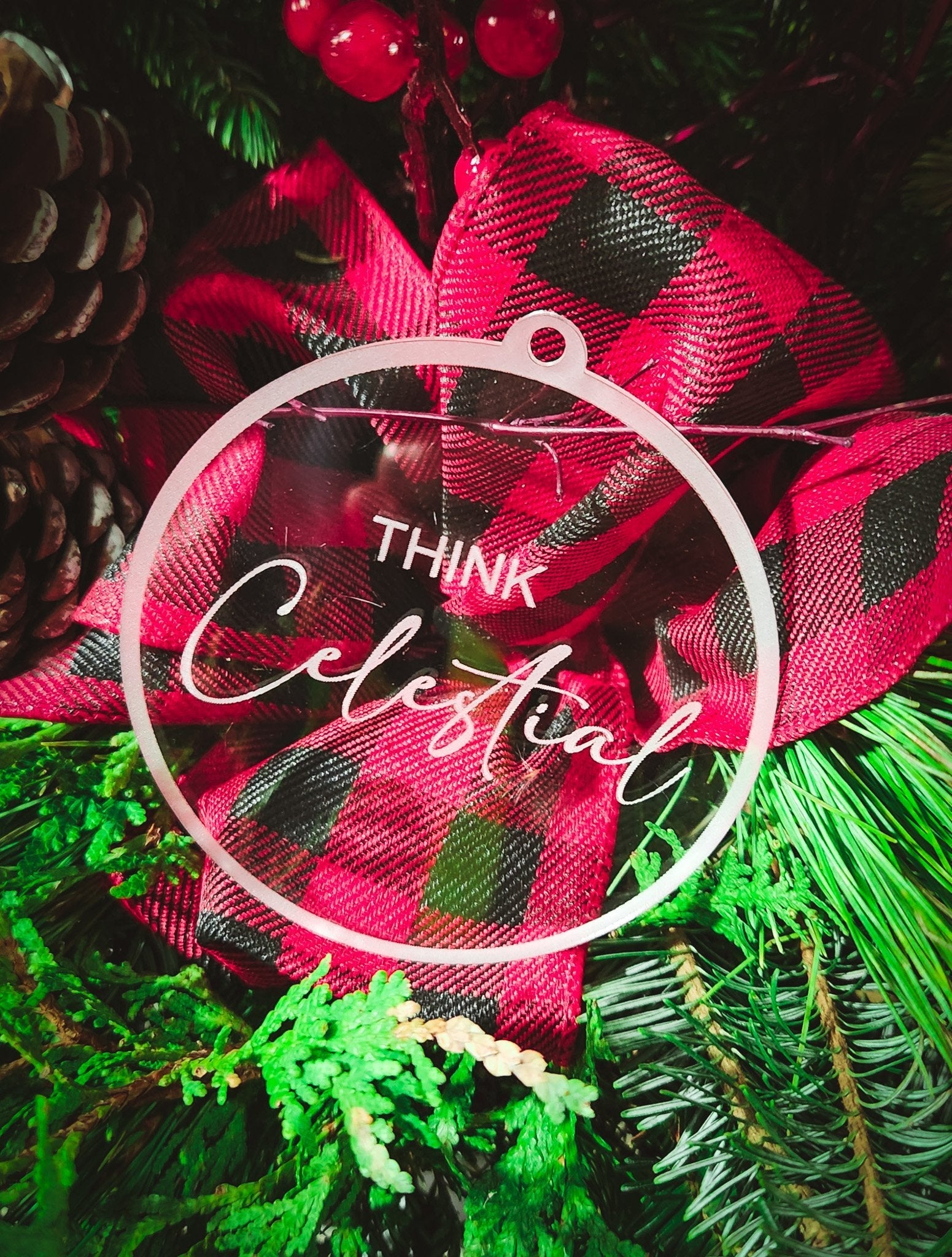 Think Celestial Christmas Ornaments [3 INCH]