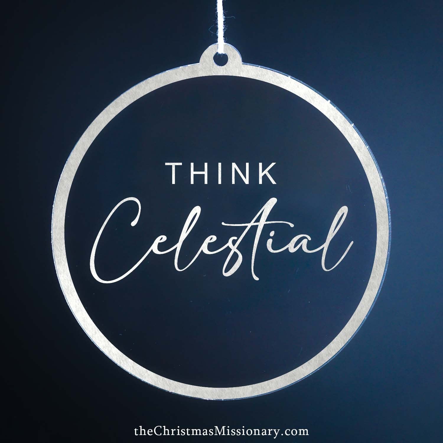 Think Celestial Christmas Ornaments [3 INCH]
