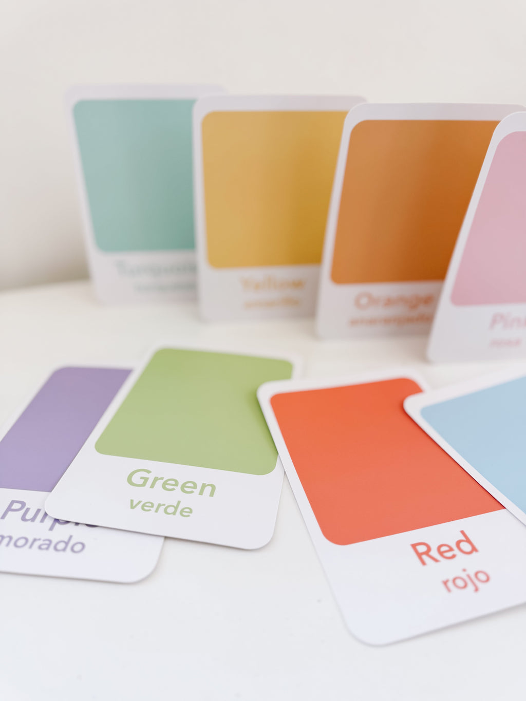 Color Sorting Flashcards