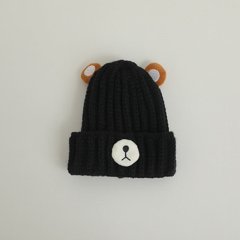 Autumn and winter children warm knitted hat