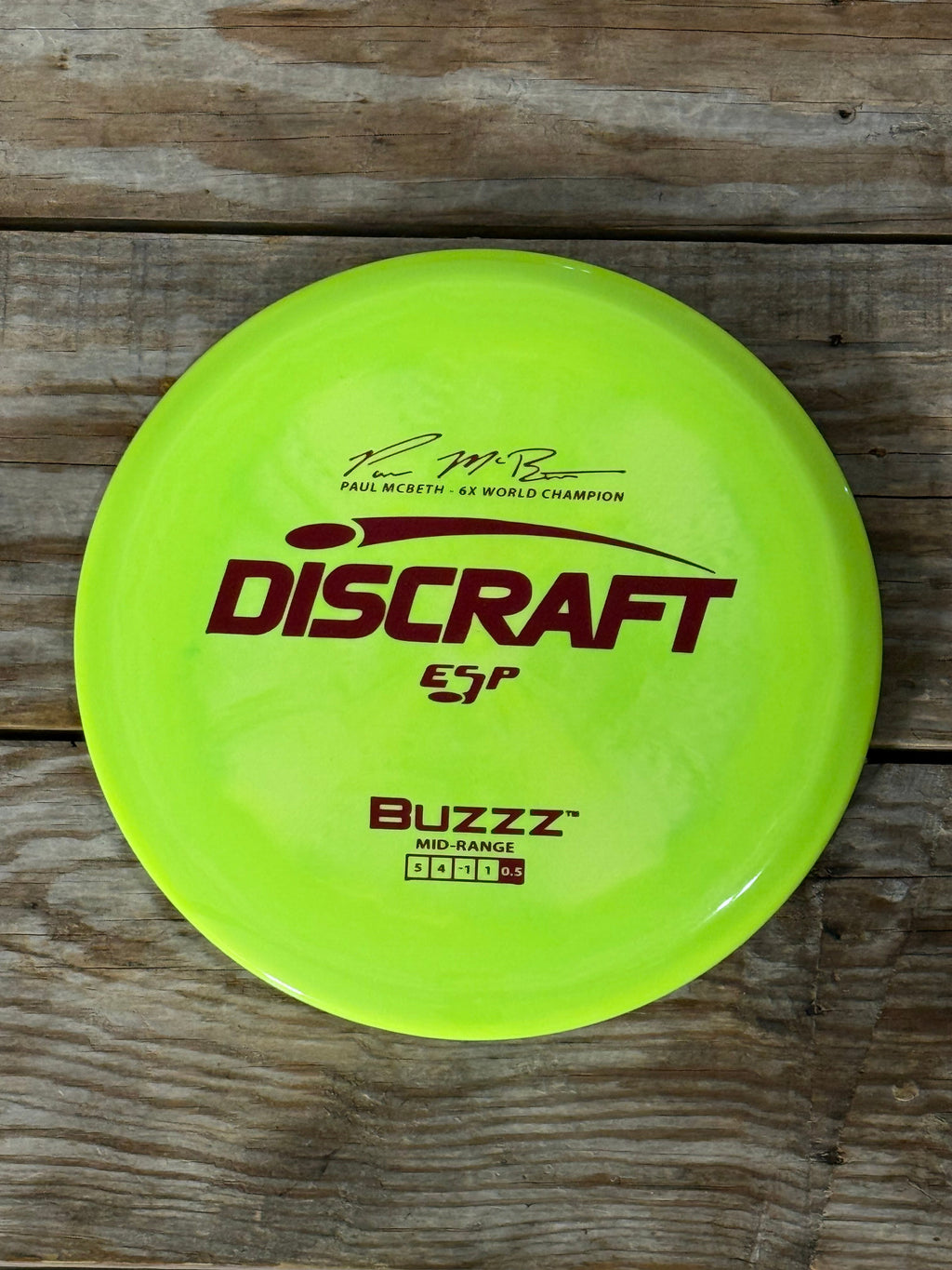 Paul McBeth 6x ESP Buzzz