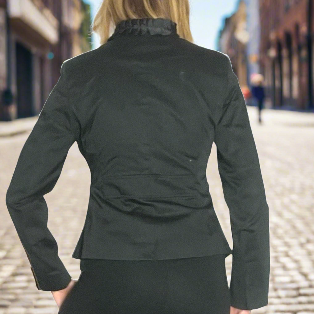 Pre-Loved Embellished Formal Blazer – Black