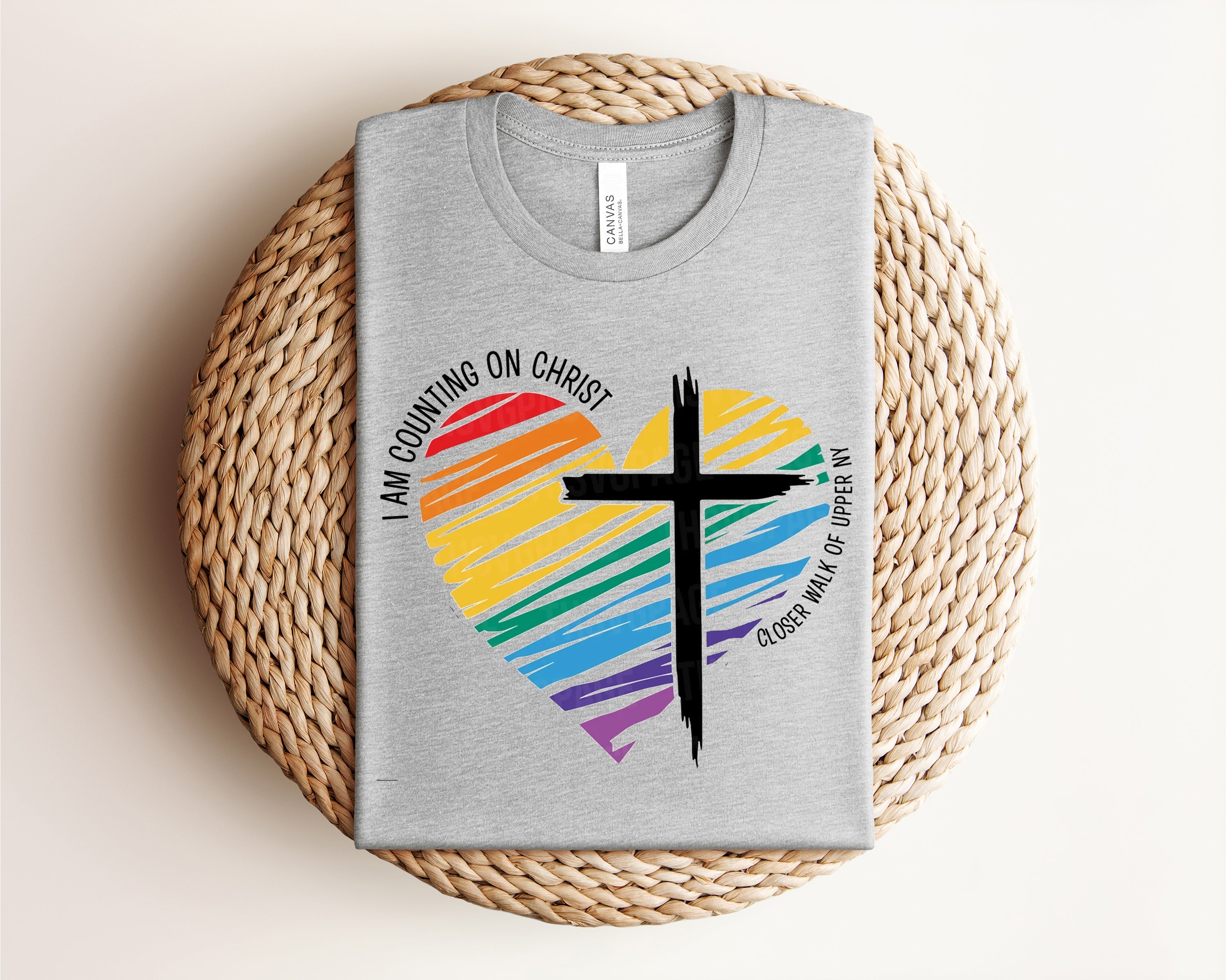 I am Counting on Christ Graphic Tee