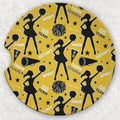 Car Coaster Set - Cheerleader
