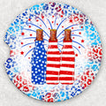 Car Coaster Set - Fireworks and Beer