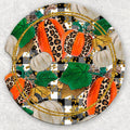 Car Coaster Set - Plaid and Pumpkins